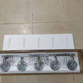 Modern Wall Mounted Light Home Bedroom Bathroom Vanity Light Chrome Color Crystal Lampshade 5 Light E26 Bulb Wall Light Chrome Modern Crystal