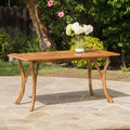 Hermosa 7 Piece Wood Dining Set With Cushions Yes Teak Acacia Wood
