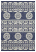 Sunshine Gc Har2022 Blue 7 Ft. 10 In. X 10 Ft. 3 In. Indoor Outdoor Area Rug Blue Polyester Polypropylene