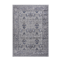6X9 Grey Blue Oriental Non Shedding Living Room Bedroom Dining Home Office Stylish And Stain Resistant Area Rug Grey Blue Polyester
