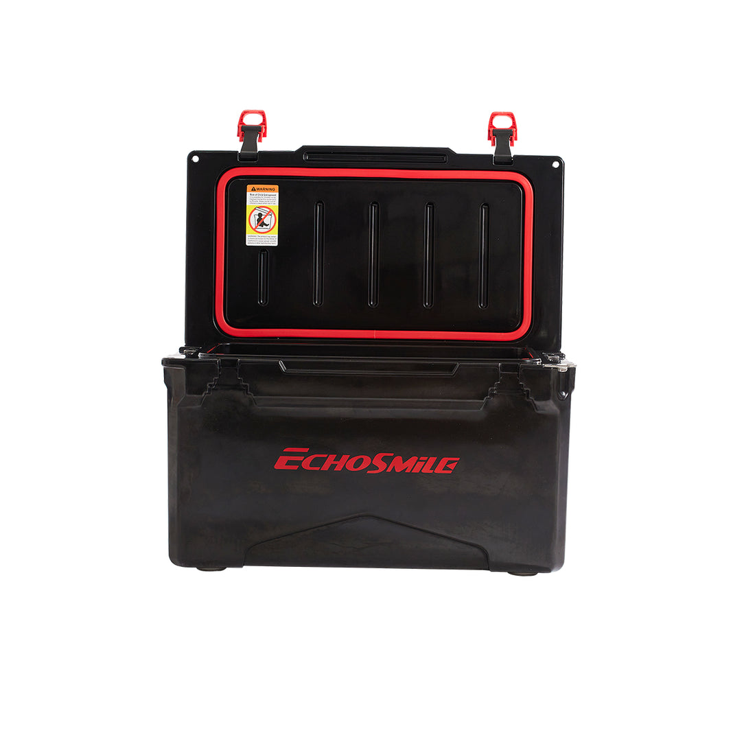 40Qt Color Black Red Buckle Black Brown Polyethylene