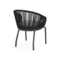 Candlewood Chair Black Woven Rope