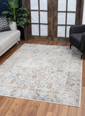 Noble Gc Gen7002 Ivory 7 Ft. 10 In. X 10 Ft. 3 In. Area Rug Beige Polyester