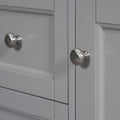 30'' Bathroom Vanity With Top Sink, Modern Bathroom Storage Cabinet With 2 Drawers And A Tip Out Drawer, Single Sink Bathroom Vanity Grey Modern Mdf Ceramic,Solid Wood Mdf