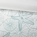 Duvet Cover Mini Set White Full Queen Queen Multicolor Cotton