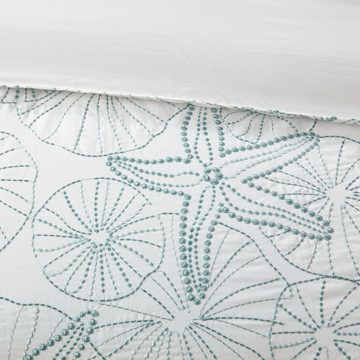 Duvet Cover Mini Set White Full Queen Queen Multicolor Cotton