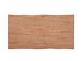 Natural Dining Table With Wooden Leg Natural Seats 6 Dining Room Modern Rectangular Wood