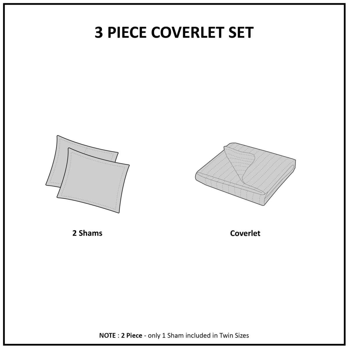 3 Piece Tufted Cotton Chenille Coverlet Set Ivory Taupe King Cal King Ivory Taupe Cotton