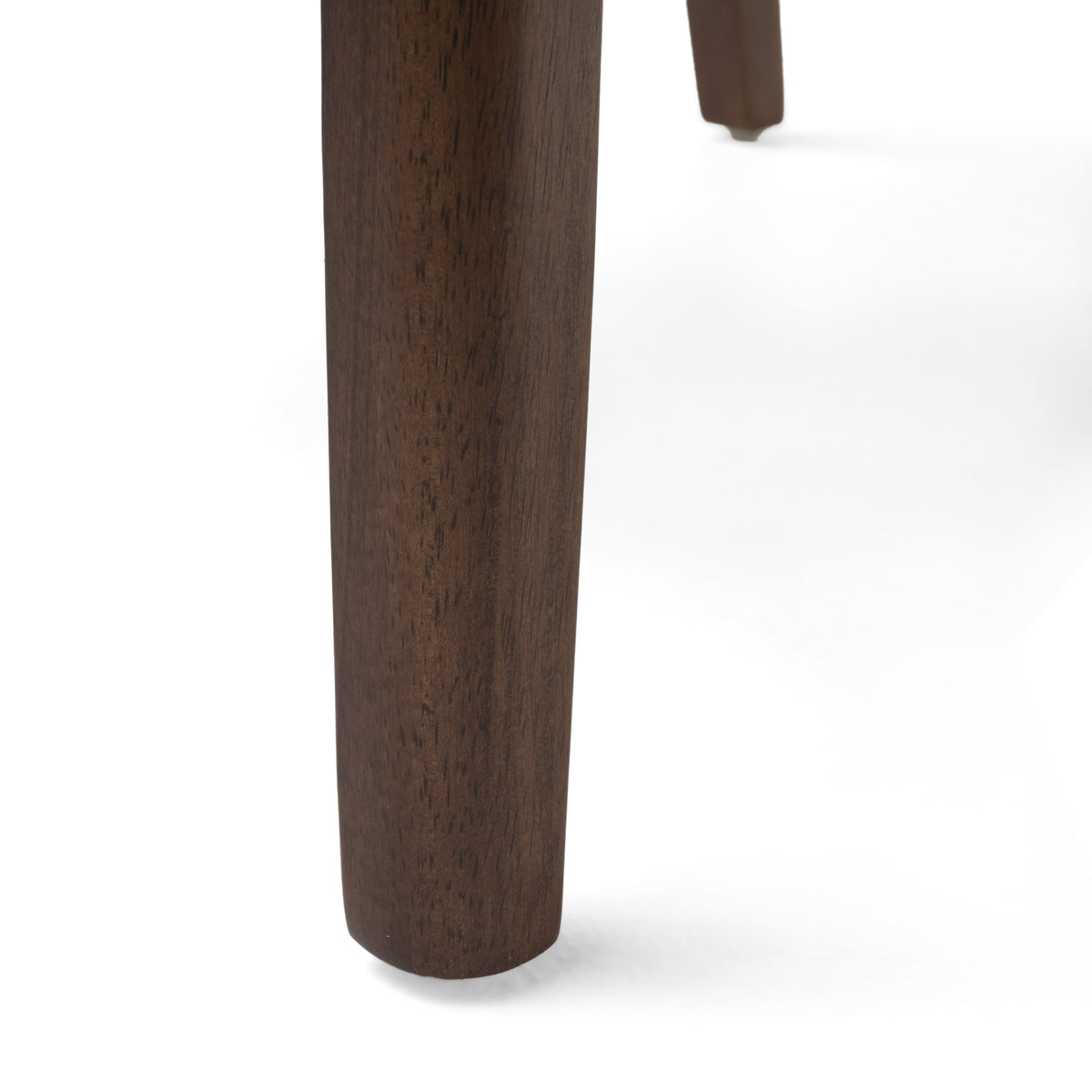 Dining Chair Set Of 2 Light Beige Fabric