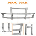 Stainless Steel Deer Guard Bumper For Volvo Vn Vnl 2018 2022 With Brackets Chrome Stainless Steel