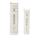 Set Of 2 Book Boxes, L:10.6X6.9X2.6