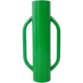 Iron Fence Post Driver, 37Lb Metal Fence Post Driver With Handle, Heavy Duty T Post Pounder Rammer For Installing Fence Post ,Green Green Steel
