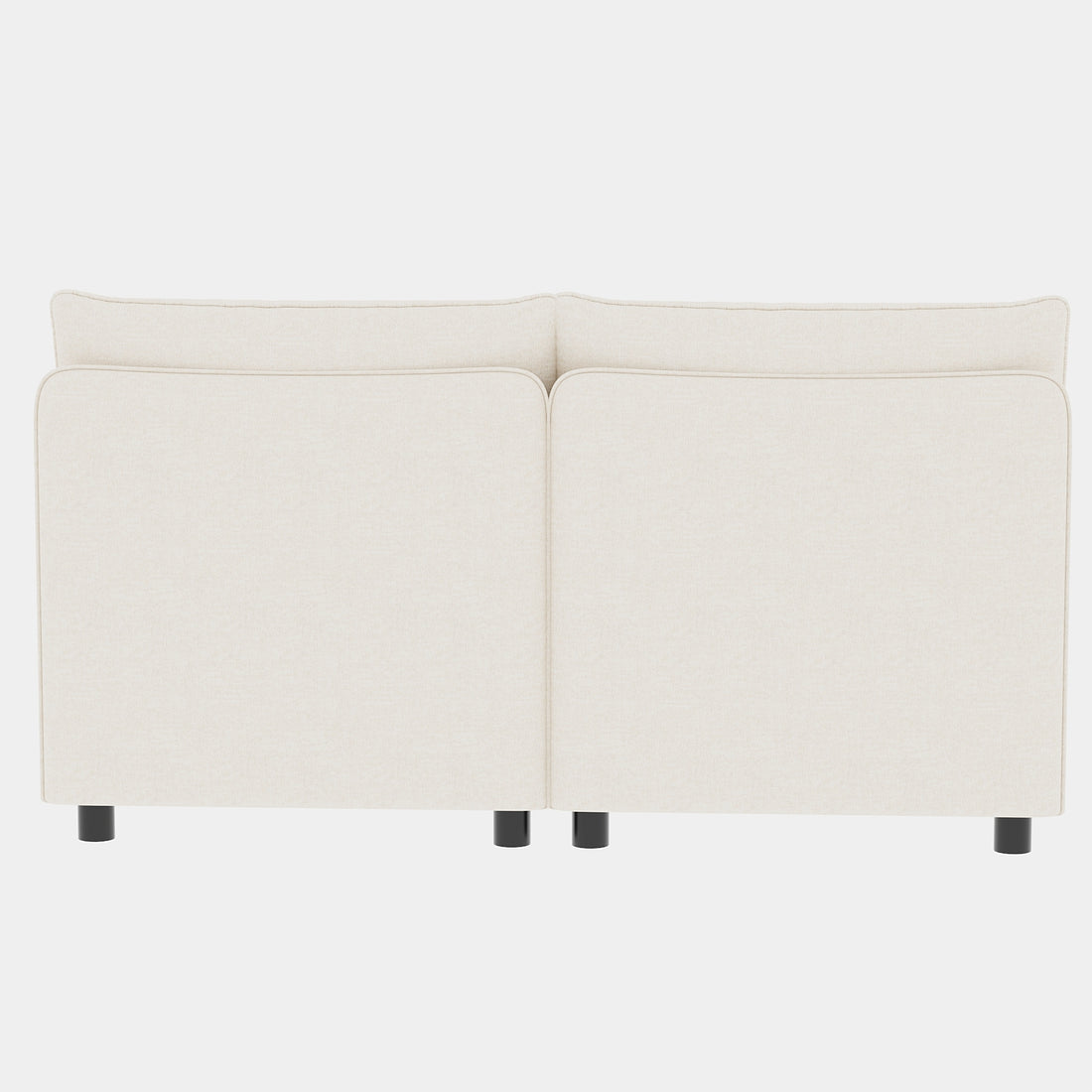 Love Seat Couches, Chaise Longue Mid Century Modern Sofa Couch With Storage For Small Spaces, Living Roombedroom Beige Fabric