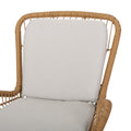 Pabrico Chair Light Brown Iron Plastic