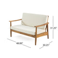 Willowbrook Seat Coffee Table Teak Acacia Wood