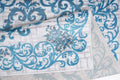 Jersey Area Rugs, Carpets For Livingroom, 5X7 Area Rugs ,3564 Blue Grey Rectangle 5&7 Blue Grey Contemporary Abstract Polypropylene
