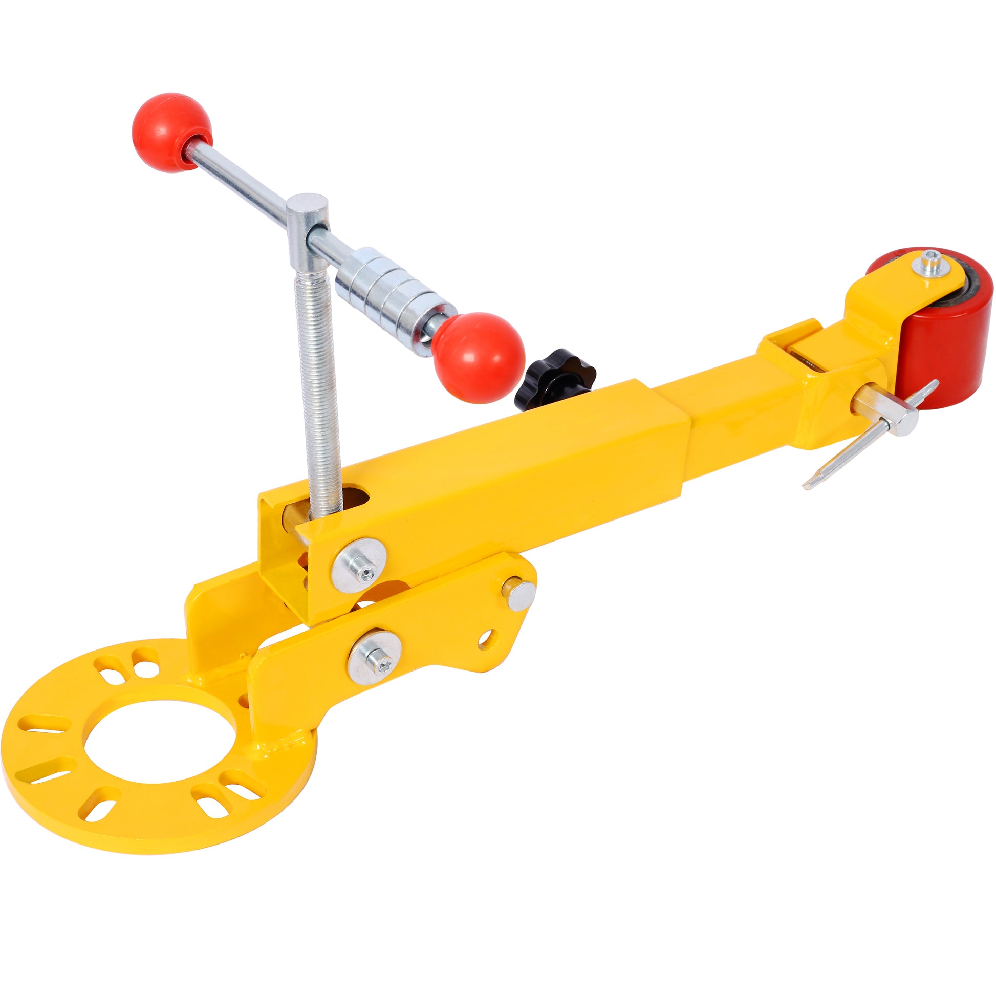 Fender Roller Tool Lip Rolling Reforming Extending Tools Auto Body Light Truck Lip Wheel Arch Roller Flaring Former Heavy Duty For Automobile Maintenance Yellow Steel