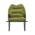 2409 Greenrocking Chair Balcony Leisure Comfortable Seat For Elderly Children Adult Lunch Chair Green Polyester Blend