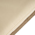 Southport Club Chair Brown Beige Woven Rope
