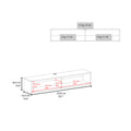 Floating Tv Stand Moore, Living Room, Black Black 60 69 Inches Engineered Wood