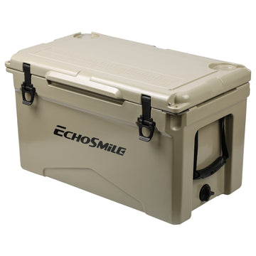 40Qt Khaki Colored Insulated Box Khaki Polyethylene