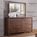 Lofton 4 Piece Queen Bedroom Set Brown Queen Brown 4 Piece Set Fabric