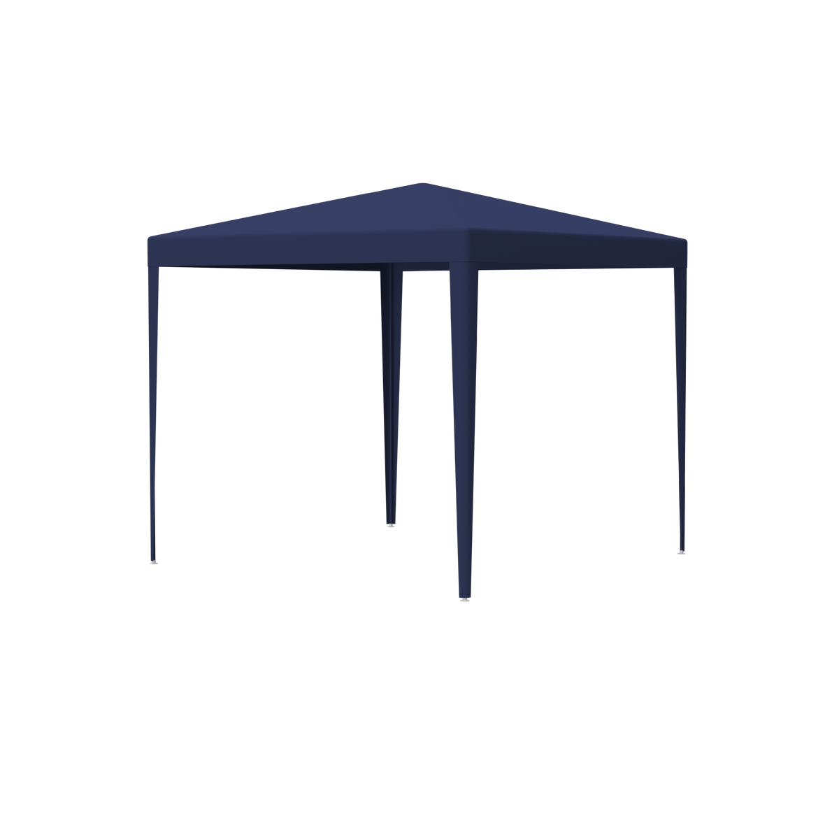 10'X10' Party Tent Outdoor Heavy Duty Gazebo Wedding Canopy 4 Removable Walls ,Blue Blue Steel