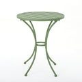 Colmar 3 Pc Kd Metal Set Green Iron