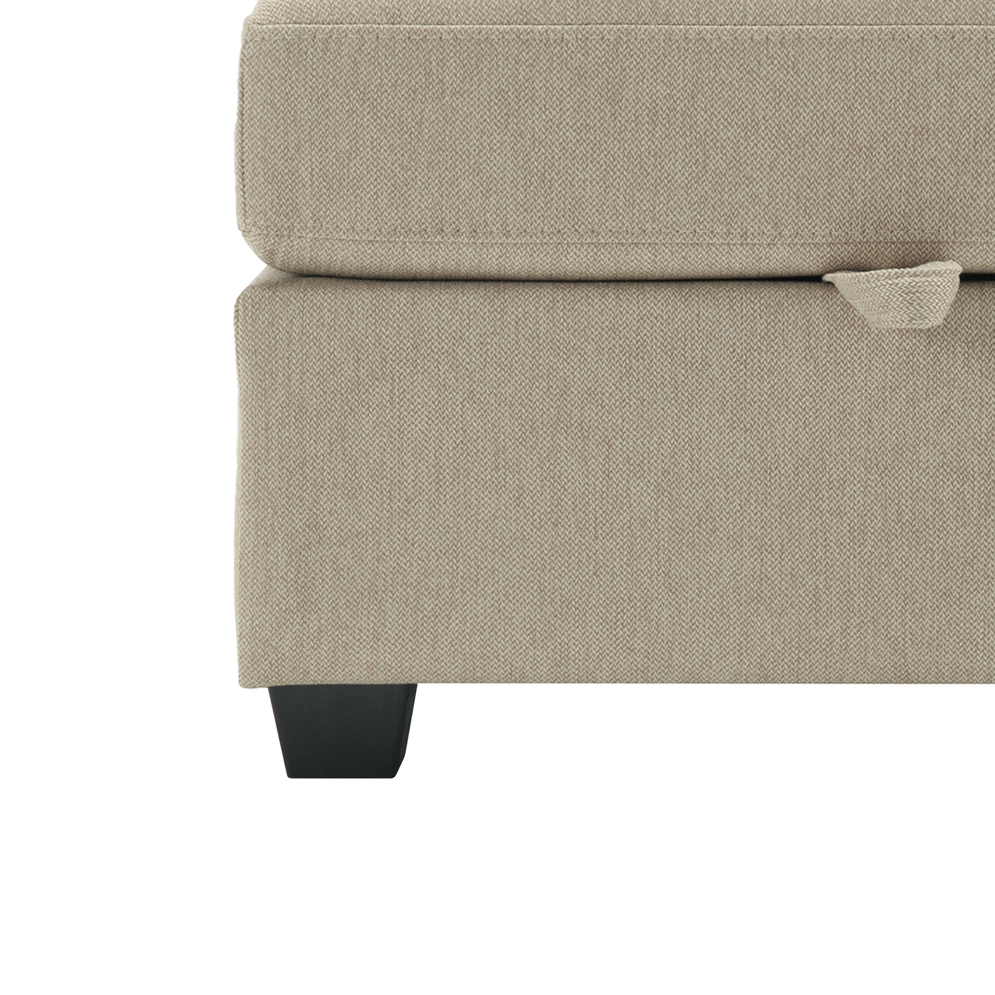 L Shaped Modular Sectional Corner Sofa Couch, 6 Seat Modular Sectional Sofa With Chaise For Living Room, Adjustable Arms And Backs Beige Beige Polyester 6 Seat