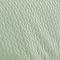 Eva 3 Piece King Microfiber Reversible Coverlet Set Quilted Gray Jade Green King Green Microfiber