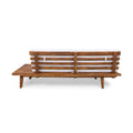 Hillcrest 2 Seater Sofa Right Side White Acacia Wood