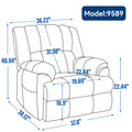 Dual Motor Heat Massage Infinite Position Up To 350 Lbs Electric Power Lift Recliners With Power Remote, Medium Firm And Heavy Duty, Grey White Metal Primary Living Space Heavy Duty Pine Grey Chenille Power Remote Medium Firm Cushion Back American Design