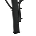 Outsunny Metal Porch Swing Stand, Heavy Duty Swing Frame, Hanging Chair Stand Only, 528 Lbs Weight Capacity, For Backyard, Patio, Lawn, Playground, Black Black Steel
