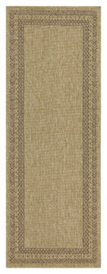 Earth Gc Ntl1007 Jute Mocha 7 Ft. 10 In. X 10 Ft. 3 In. Indoor Outdoor Area Rug Natural & Light Brown Polyester Polypropylene