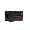 40Qt Color Black Red Buckle Black Brown Polyethylene