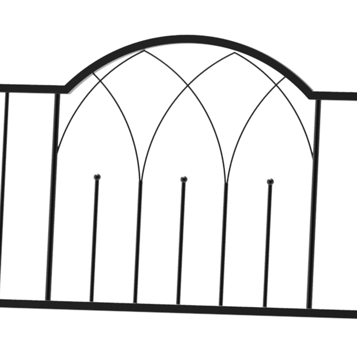 Outsunny Metal Trellis Arbor Arch For Climbing Plants With Garden Bench, Grow Grapes & Vines, Patio Decor & 2 Person Outdoor Interlacing Decorative Seating With Tips, 484 Lbs. Weight Capacity, Black Black Metal