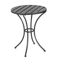Colmar 3 Pc Kd Metal Set Black Silver Iron