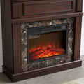 Electric Fireplace With Mantel,Fireplace Mantel Surround With 23