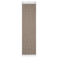 Naar Guros Collection 2X8 Natural Traditional Indoor Outdoor Area Rug Natural Polypropylene
