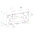 Farmhouse Sliding X Barn Door 58