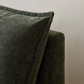Mid Century Modern 3 Seater Sofa Couch For Living Room Modular Sectional Armless Sofa, Ultra Soft Chenille Fabric, Sturdy Frame, Comfortable And Stylish Furniture Green Foam Chenille 3 Seat