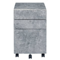 Silver 3 Drawer File Cabinet Filing Cabinets 3 4 Drawers Silver Office Drawers Included Industrial Wood