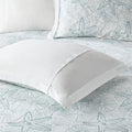 Duvet Cover Mini Set White Full Queen Queen Multicolor Cotton