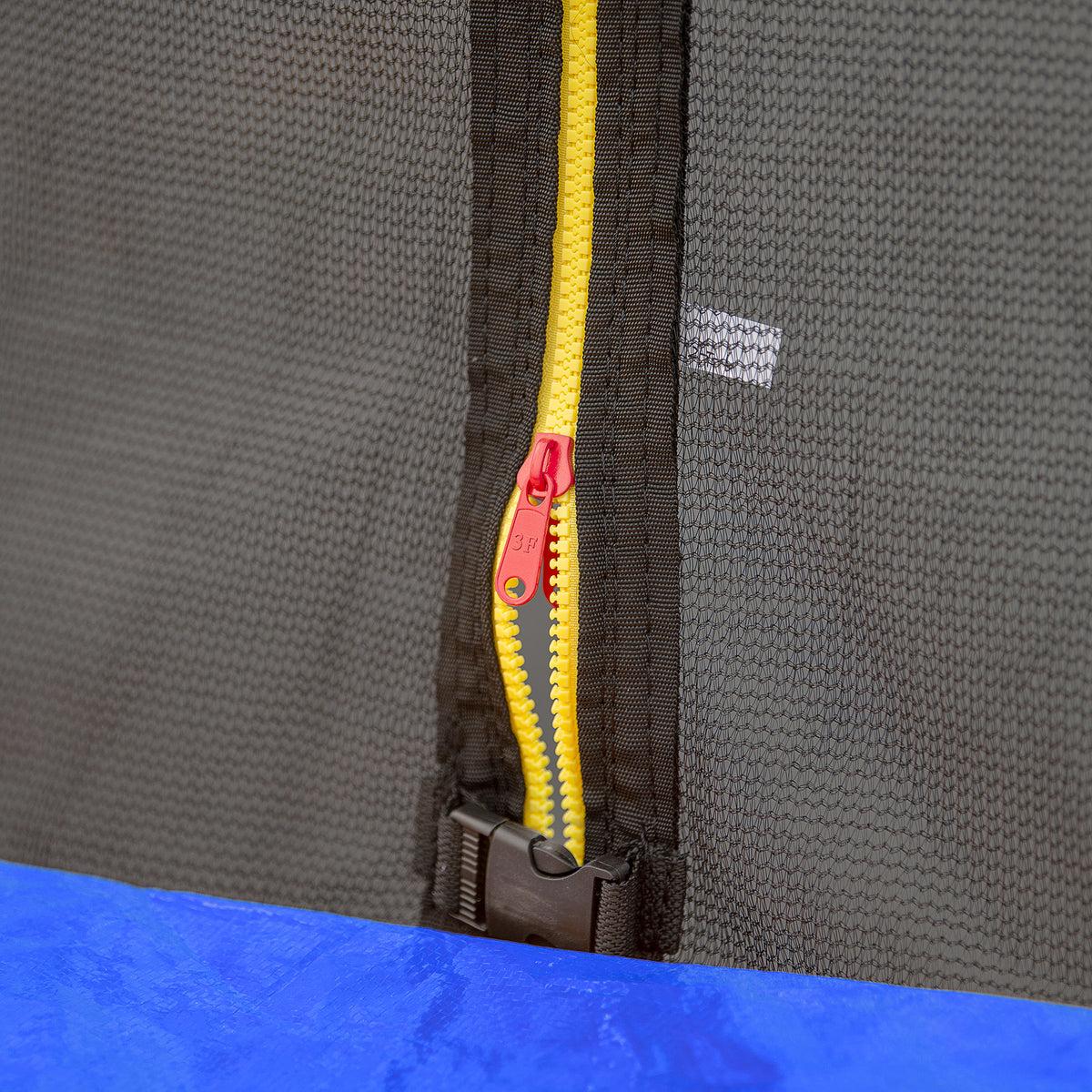 10Ft Trampoline With Basketball Hoop Inflator And Ladder Inner Safety Enclosure Blue Blue Metal