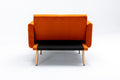 Coolmore Fashionable And Classic Style Chaise Lounge Chair Accent Chair For Living Room, Bedroom Orange Orange Foam Velvet