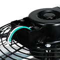 Ipower 16 Inch Shutter Exhaust Fan Aluminum,High Speed 1550Rpm, 1200 Cfm, 1 Pack, Silver Silver Aluminium