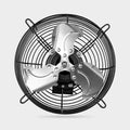 Ipower 7 Inch Shutter Exhaust Fan Aluminum,High Speed,2 Pack, Silver Silver Aluminium