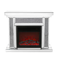 W 47 Inch X D 12.6 Inch X H 41.7 Inch Acrylic Diamond Mirror Mantelpiece, Separate Mantelpiece Built In Filling: Acrylic High Imitation Drill, 1500 W Electric Heating Furnace Powder Coated Electric Primary Living Space Yes Freestanding Electric Up To 40