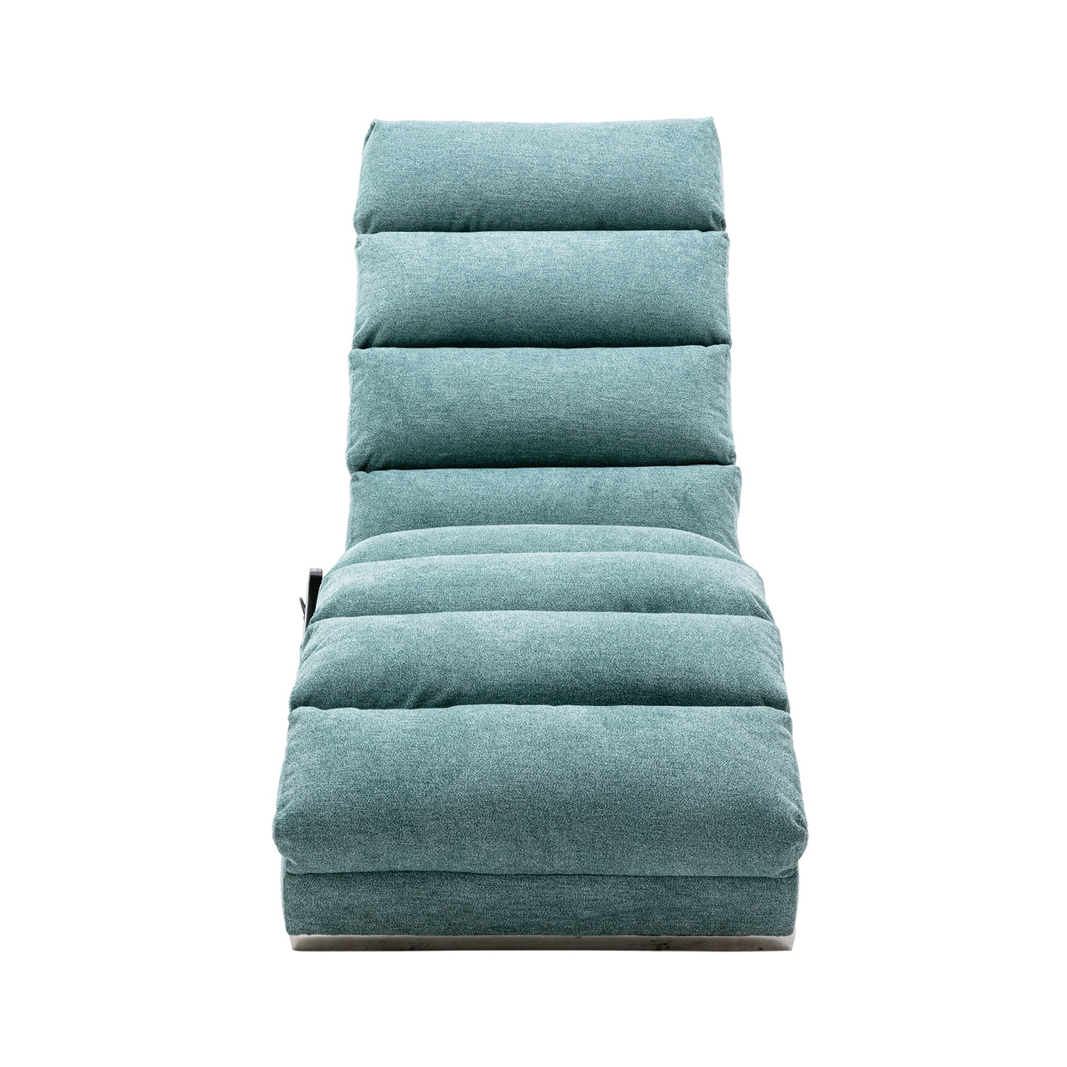 Coolmore Linen Massage Chaise Lounge Indoor With Remote Control,Ergonomic Electric Massage Long Lounger With 5 Modes For Office, Living Room,Bedroom Teal Teal Foam Linen