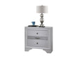 Matrix Traditional Style King 5Pc Storage Bedroom Set Made With Wood In White Box Spring Not Required King White Wood 5 Piece Set Bedroom Bed Included,Chest Included,Dresser Included,Mirror Included,Nightstand Included Traditional Solid Wood Mdf Tufted